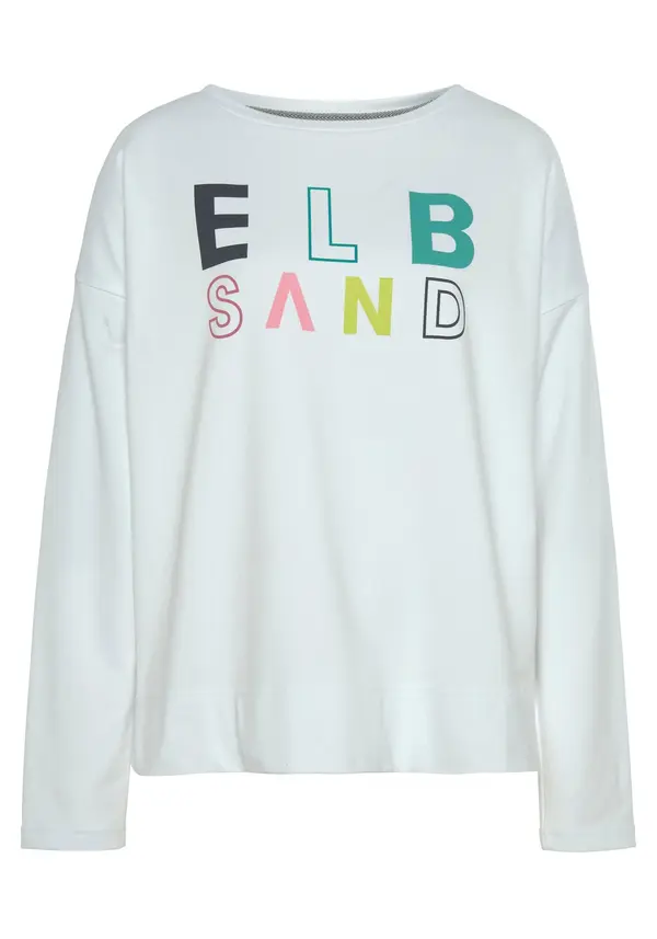 Elbsand Elbsand Majica  zelena / jabolko / roza / bela