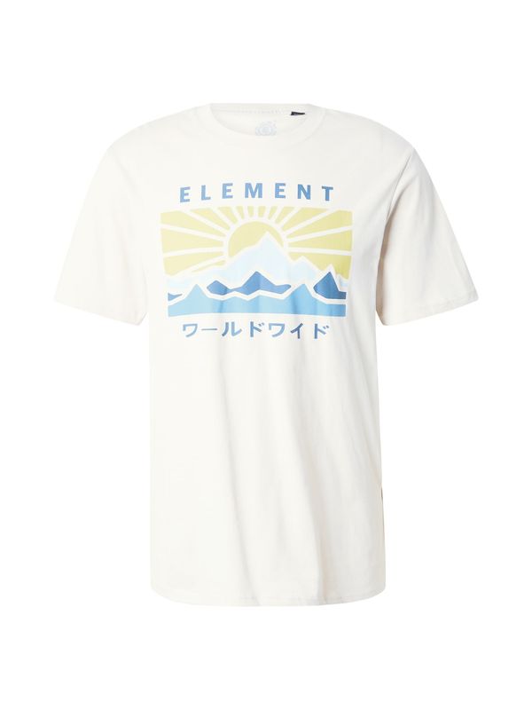 ELEMENT ELEMENT Majica 'KYOTO'  bež / marine / svetlo modra / žafran