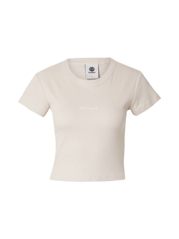 ELEMENT ELEMENT Majica 'YARNHILL'  bež / bela