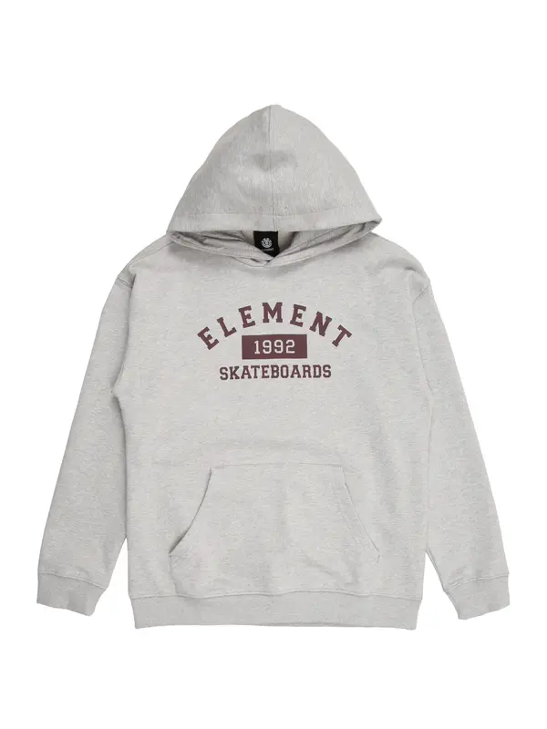 ELEMENT ELEMENT Športna majica 'HOME TEAM'  svetlo siva / vinsko rdeča