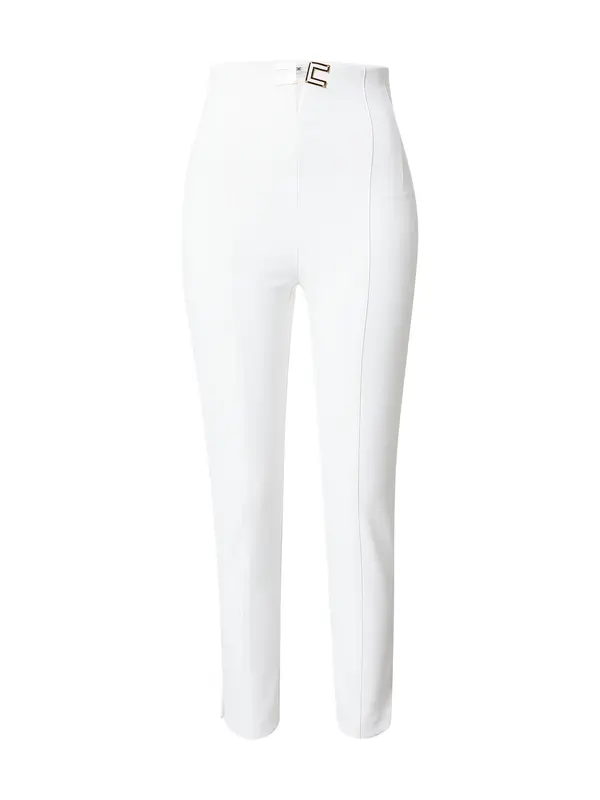 Elisabetta Franchi Elisabetta Franchi Hlače  bela