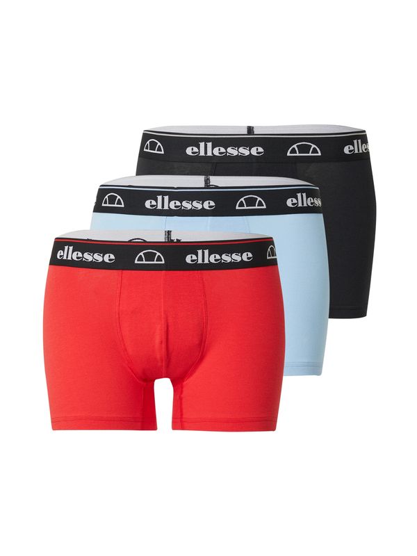 ELLESSE ELLESSE Boksarice 'MUXEL815'  svetlo modra / rdeča / črna / off-bela