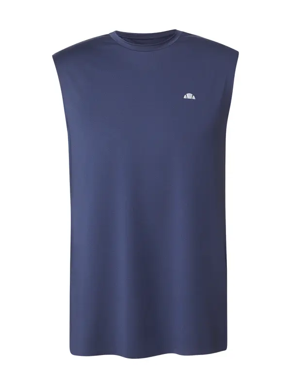 ELLESSE ELLESSE Funkcionalna majica 'Olios'  mornarska / bela