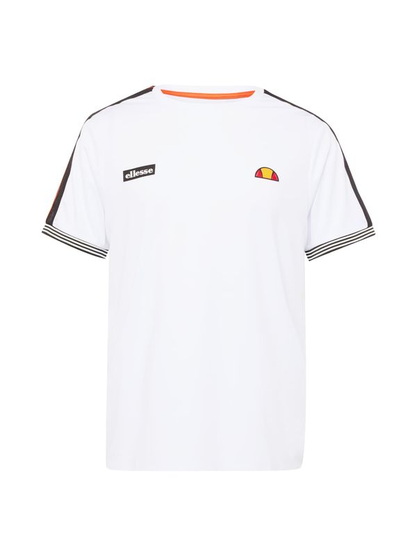 ELLESSE ELLESSE Funkcionalna majica 'Parallel'  oranžna / rdeča / črna / bela