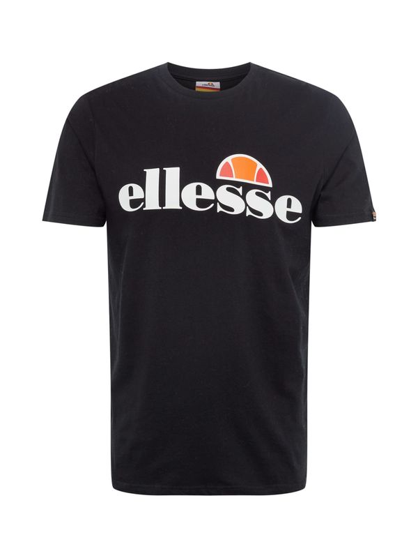 ELLESSE ELLESSE Funkcionalna majica 'Prado'  oranžna / melona / črna / bela