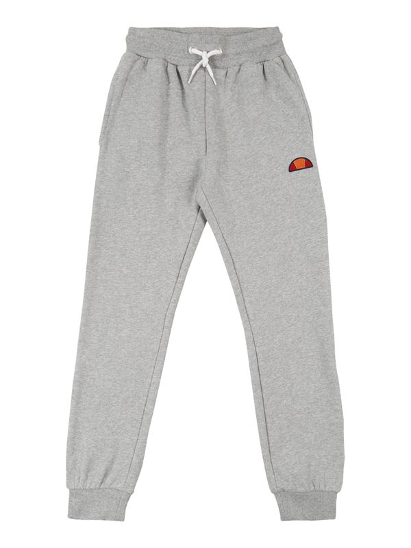 ELLESSE ELLESSE Hlače 'Colino'  pegasto siva / oranžna / črna / bela