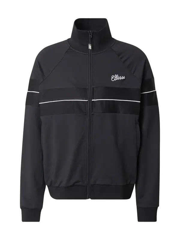 ELLESSE ELLESSE Jopa na zadrgo  črna / bela