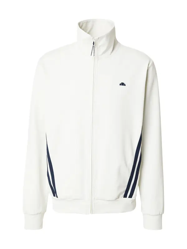 ELLESSE ELLESSE Jopa na zadrgo  črna / off-bela