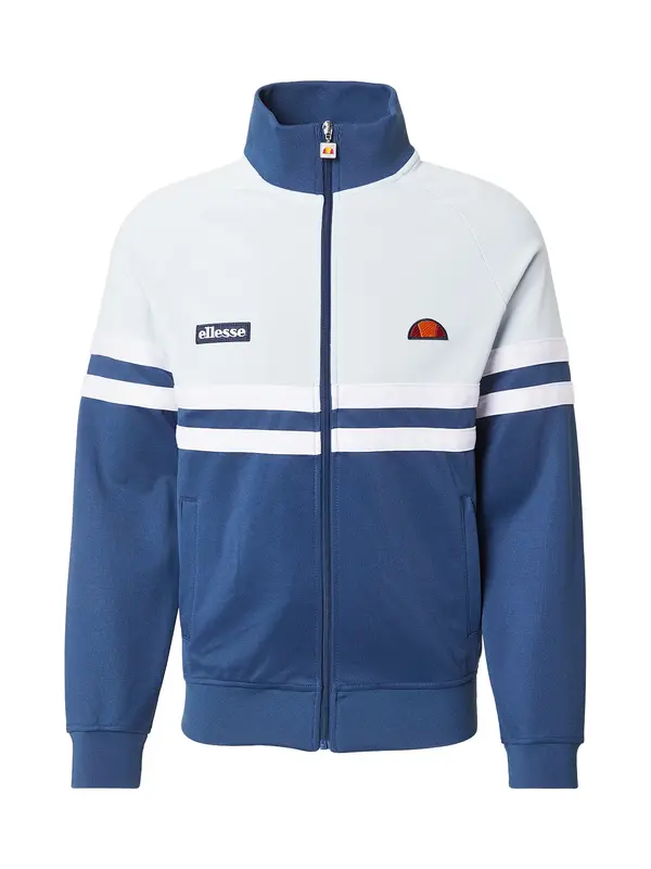 ELLESSE ELLESSE Jopa na zadrgo 'Rimini'  mornarska / svetlo modra / živo rdeča