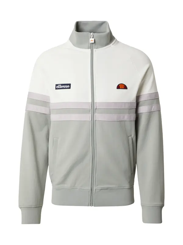 ELLESSE ELLESSE Jopa na zadrgo 'Rimini'  pastelno zelena / pastelno lila / off-bela