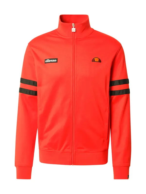 ELLESSE ELLESSE Jopa na zadrgo 'Roma Track'  rdeča / črna