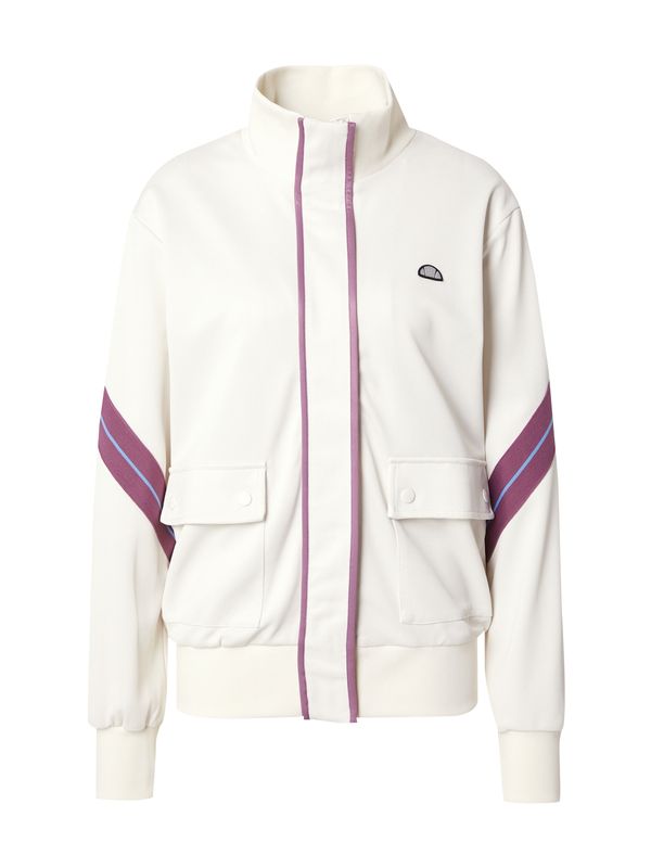 ELLESSE ELLESSE Jopa na zadrgo  svetlo modra / lila / off-bela