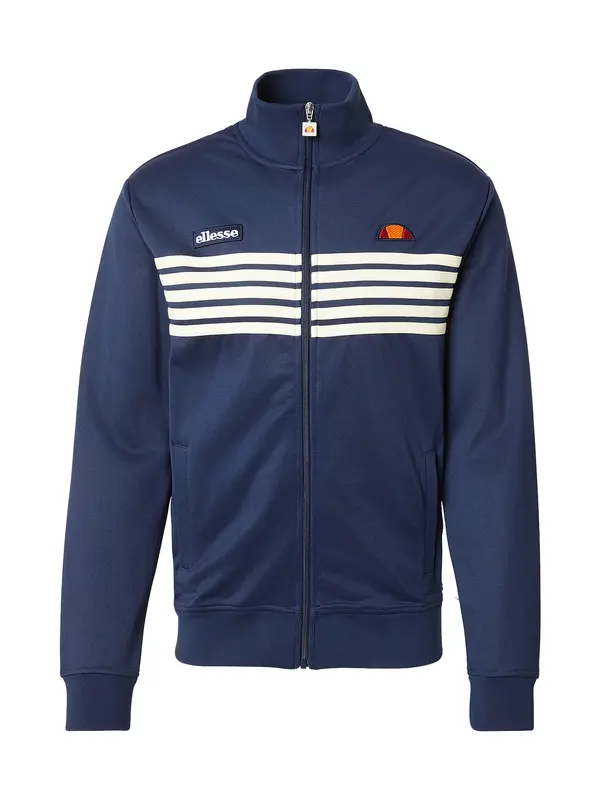 ELLESSE ELLESSE Jopa na zadrgo 'Vicenza'  slonovina / mornarska / rumena / češnjevo rdeča