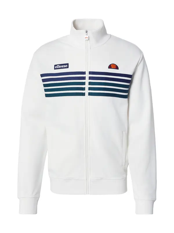 ELLESSE ELLESSE Jopa na zadrgo 'Vicenza'  temno modra / zelena / bela