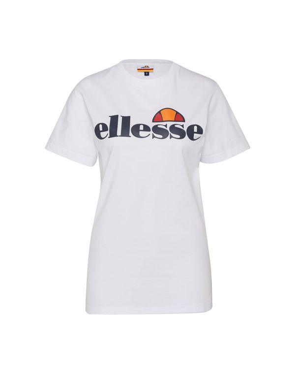 ELLESSE ELLESSE Majica 'Albany'  oranžna / rdeča / črna / bela