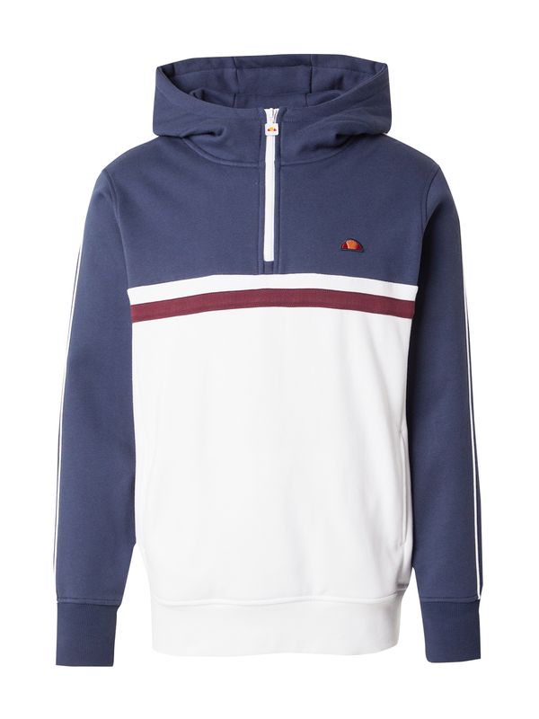 ELLESSE ELLESSE Majica 'Antogoni'  mornarska / oranžna / vinsko rdeča / bela