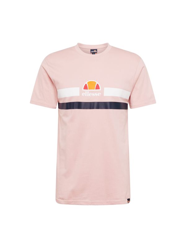 ELLESSE ELLESSE Majica 'Aprel'  temno modra / oranžna / roza / bela