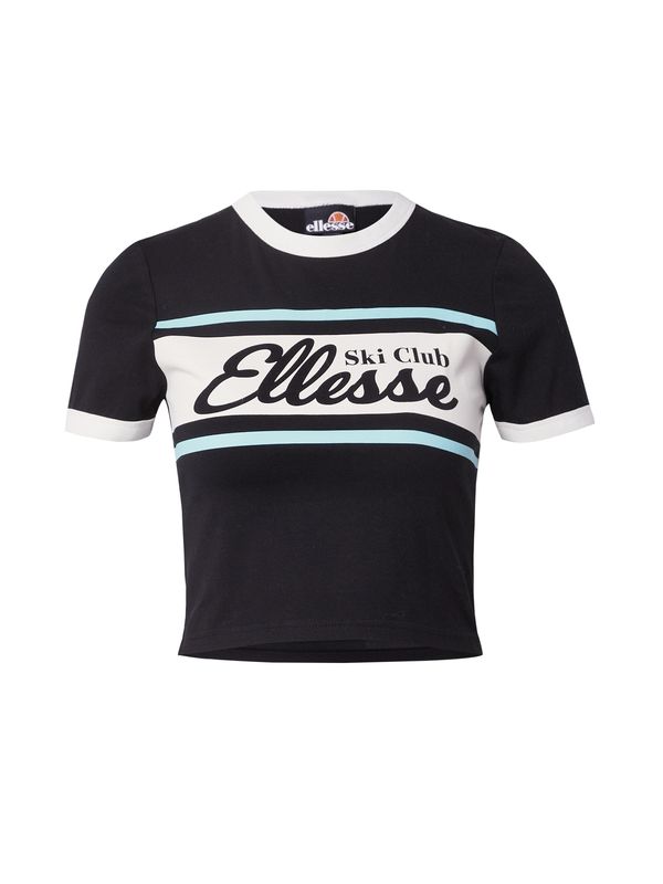 ELLESSE ELLESSE Majica 'Berau'  turkizna / črna / bela