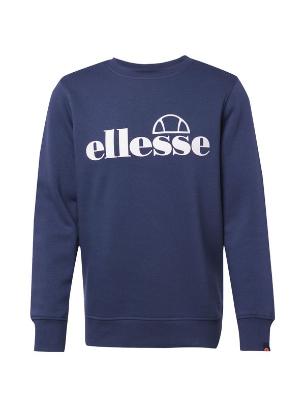 ELLESSE ELLESSE Majica 'Bootia'  mornarska / bela