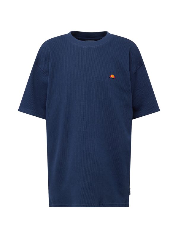 ELLESSE ELLESSE Majica 'Brekon'  mornarska / oranžna / rdeča