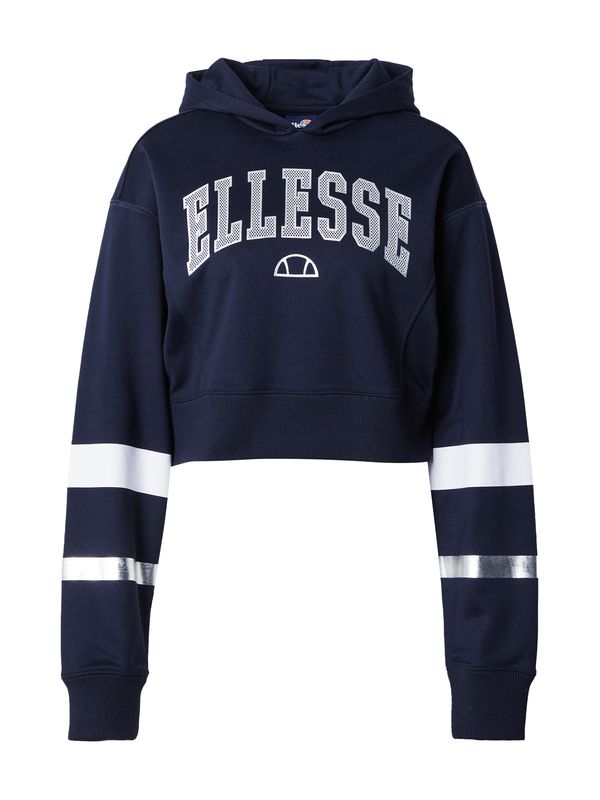 ELLESSE ELLESSE Majica 'Capricia'  mornarska / srebrna / bela