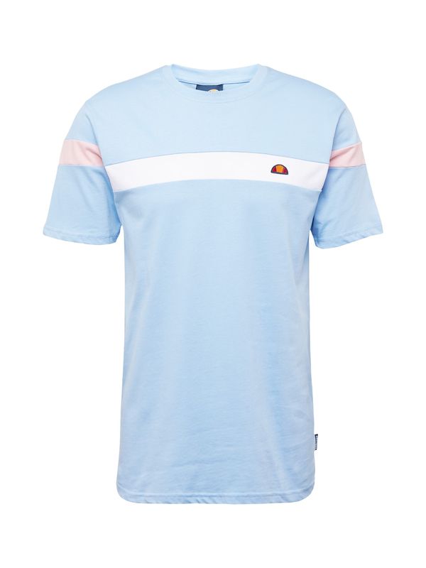 ELLESSE ELLESSE Majica 'Caserio'  svetlo modra / rosé / bela