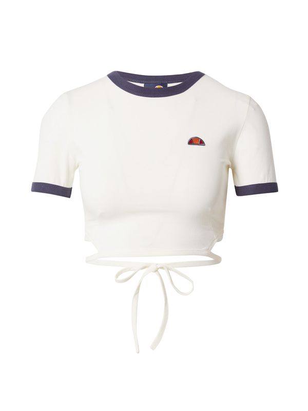 ELLESSE ELLESSE Majica 'Chee'  mornarska / oranžna / temno rdeča / off-bela