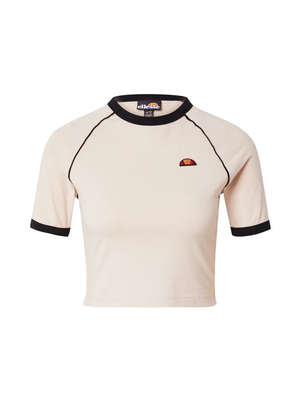 ELLESSE ELLESSE Majica 'Chevalier'  bež / oranžna / črna