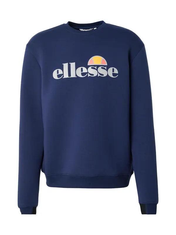 ELLESSE ELLESSE Majica 'Corvaro'  mornarska / rumena / svetlo siva / melona