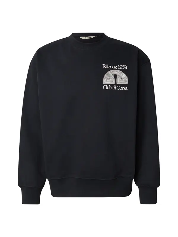 ELLESSE ELLESSE Majica  črna / bela