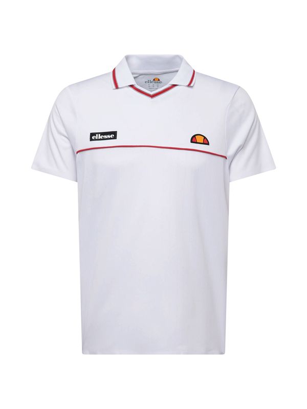 ELLESSE ELLESSE Majica 'Cruize'  rdeča / bela