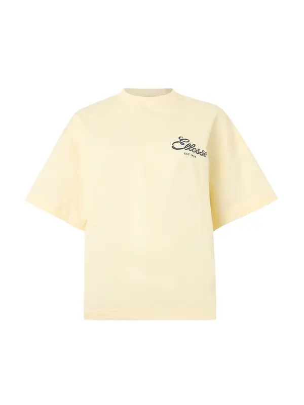 ELLESSE ELLESSE Majica 'Deliziosi'  svetlo rumena / temno zelena