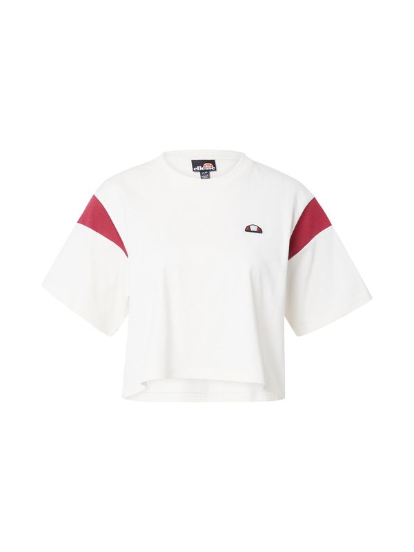 ELLESSE ELLESSE Majica 'Derpy'  rdeča / off-bela