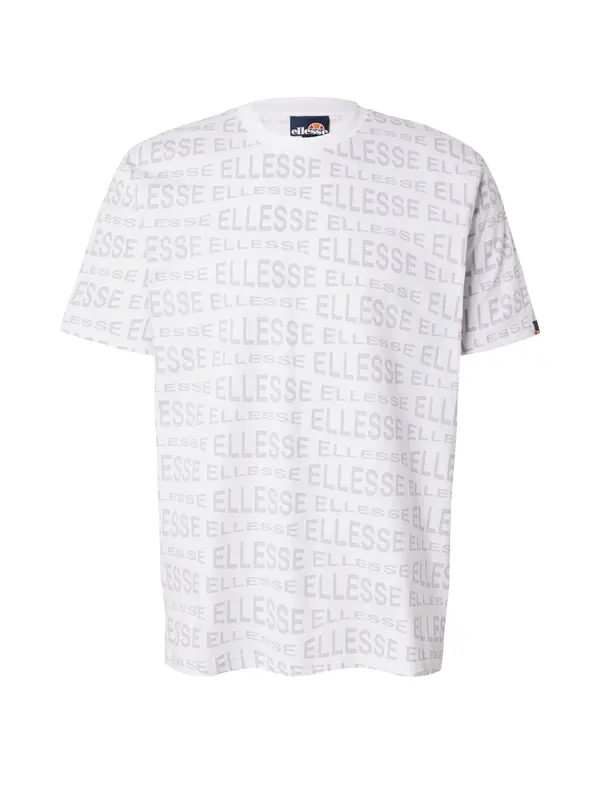 ELLESSE ELLESSE Majica 'DISTORTA'  siva / bela
