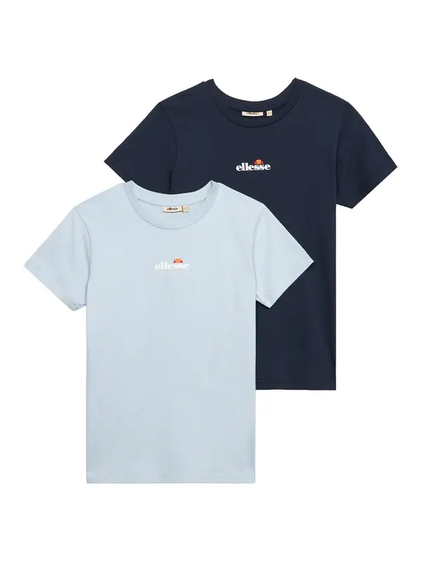 ELLESSE ELLESSE Majica 'Duranio'  mornarska / pastelno modra / bela