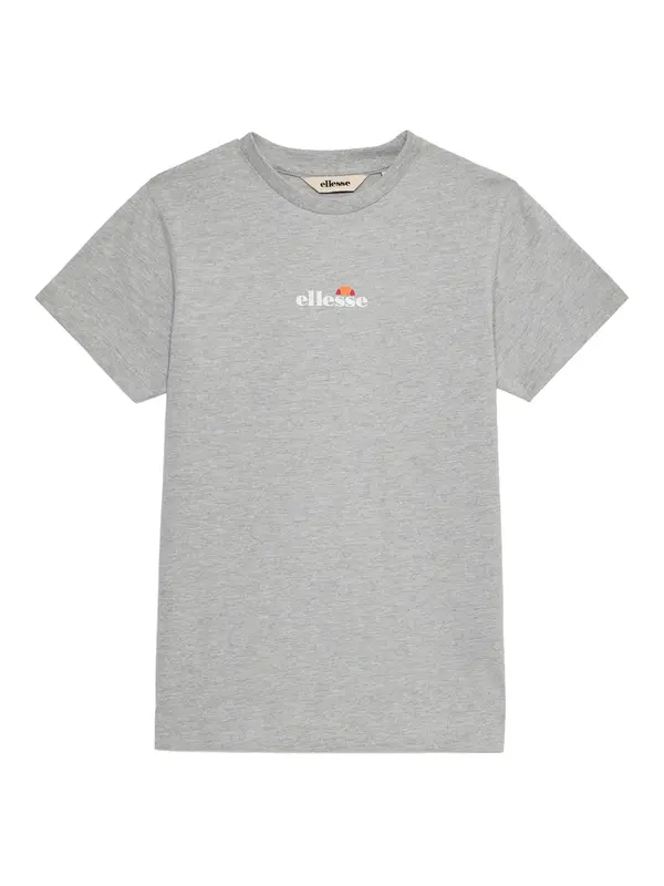 ELLESSE ELLESSE Majica 'Durare'  pegasto siva / oranžna / rdeča / bela