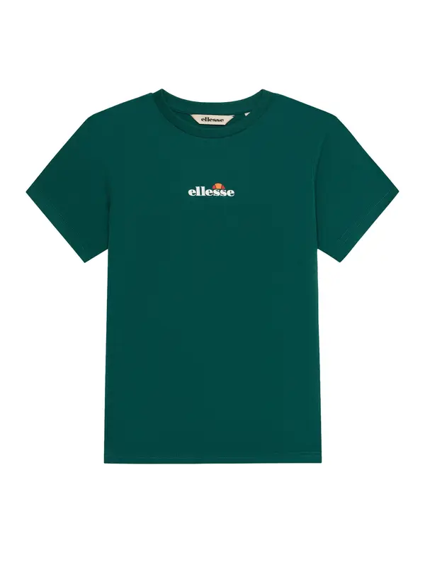 ELLESSE ELLESSE Majica 'Durare'  temno zelena / bela