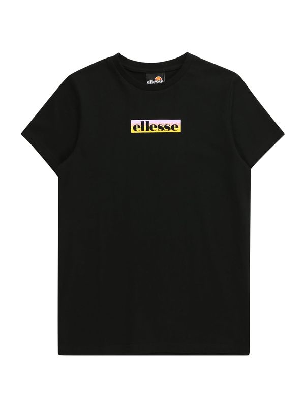 ELLESSE ELLESSE Majica 'Eula'  rumena / majnica / roza / črna