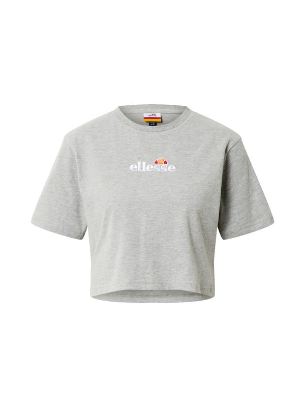 ELLESSE ELLESSE Majica 'Fireball'  pegasto siva / oranžna / rdeča / bela