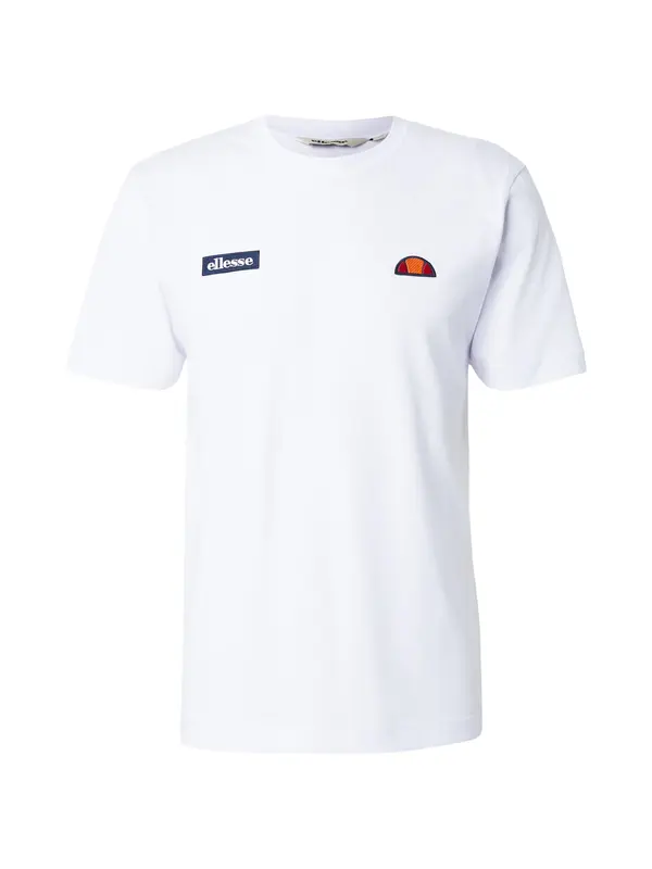 ELLESSE ELLESSE Majica 'Floran'  mornarska / oranžna / rdeča / bela