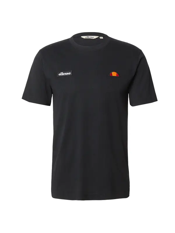 ELLESSE ELLESSE Majica 'Floran'  oranžna / rdeča / črna / bela