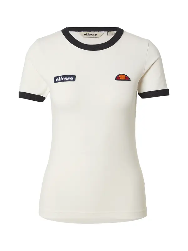 ELLESSE ELLESSE Majica 'Fornello'  črna / off-bela