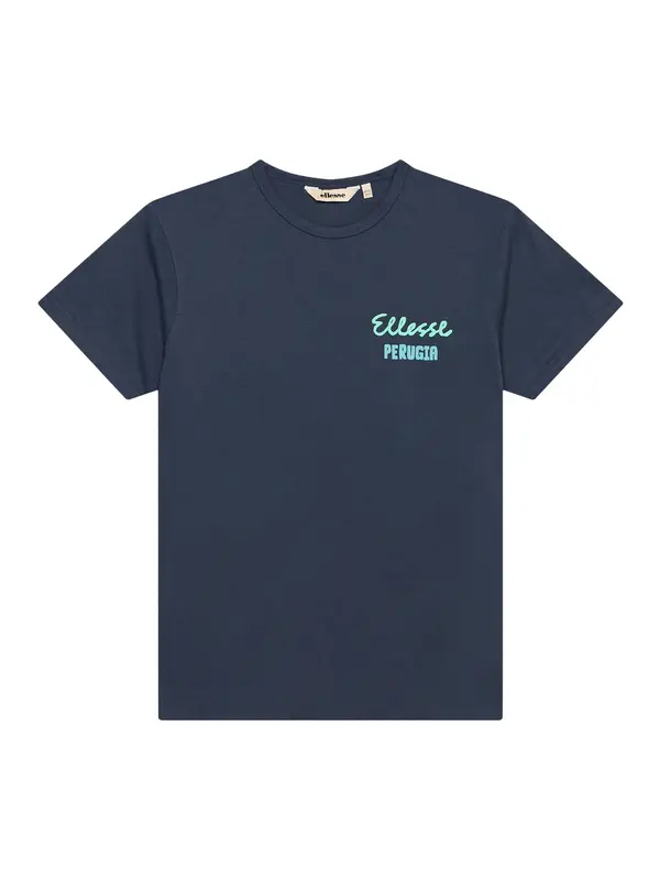 ELLESSE ELLESSE Majica 'Fruttas'  mornarska / svetlo modra / rumena / meta
