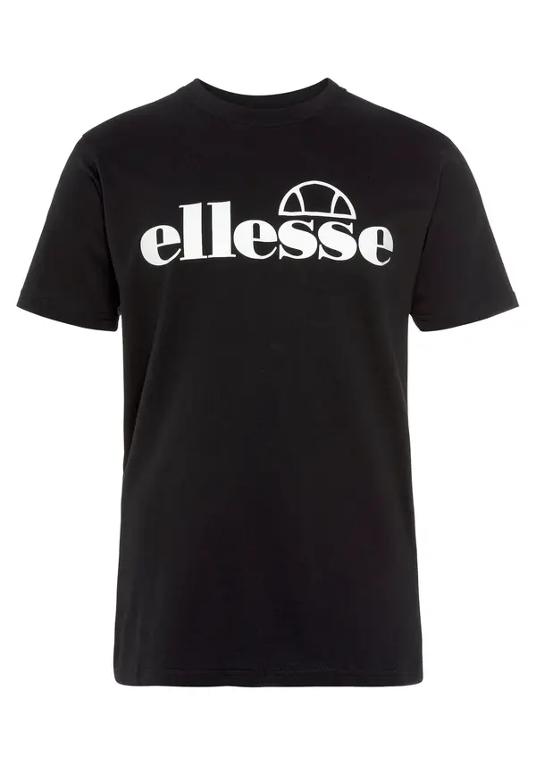 ELLESSE ELLESSE Majica 'Fuenti'  črna / bela
