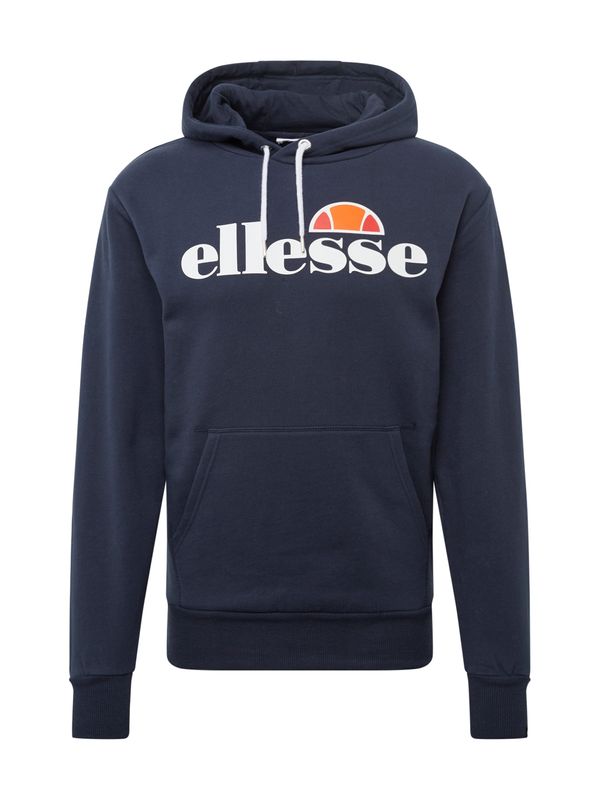 ELLESSE ELLESSE Majica 'Gottero'  temno modra / oranžna / rdeča / bela