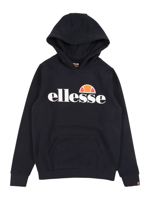 ELLESSE ELLESSE Majica 'Jero'  temno modra / oranžna / svetlo rdeča / bela