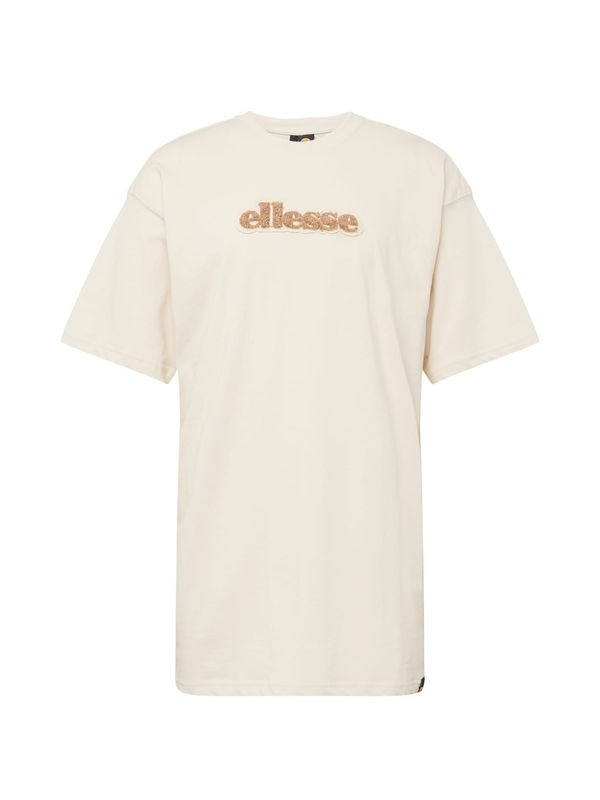 ELLESSE ELLESSE Majica 'Kem'  svetlo rjava / črna / volneno bela