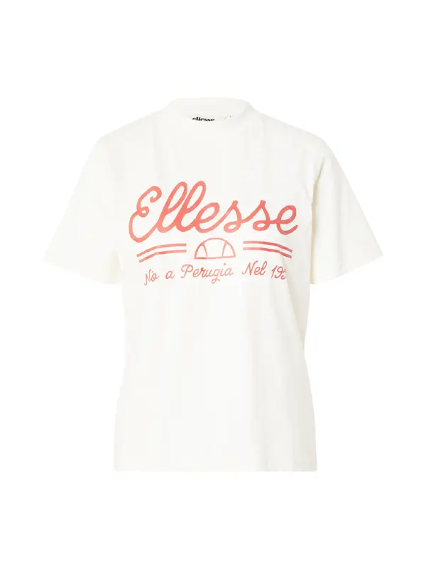 ELLESSE ELLESSE Majica 'L'Anse'  rdeča / off-bela