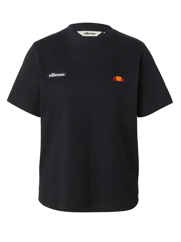 ELLESSE ELLESSE Majica 'LESCE'  oranžna / rdeča / črna / bela