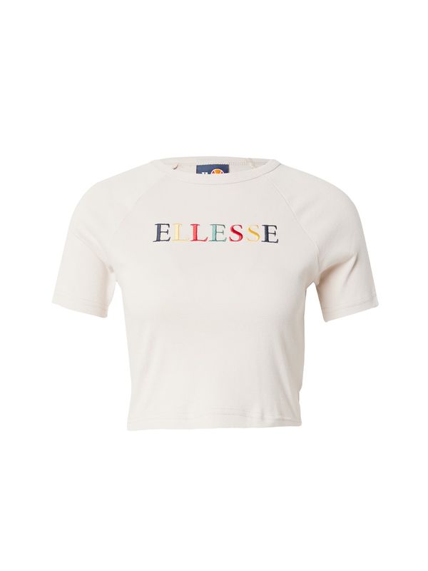 ELLESSE ELLESSE Majica 'Lyndsay'  bež / marine / rumena / rdeča